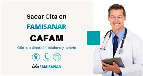 sacar cita mdica en famisanar|Cafam 